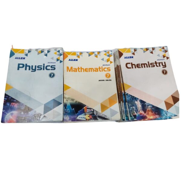 Allen JEE Leader 2024-2025 USED Modules – Only Mains – Set of 21 Books (Physics, Chemistry & Maths) - Image 2