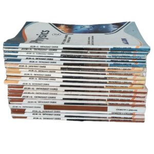 Allen JEE Class 12th Enthuse 2023-2024 Mains and Advanced Modules – Complete Set of 18 Books (Physics, Chemistry & Maths) – Used