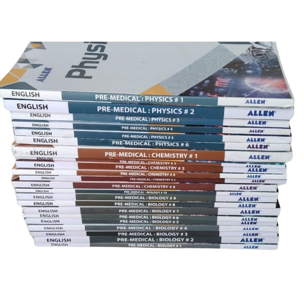 Allen NEET Leader 2024-2025 USED Modules – Complete Set of 22 Books (Physics, Chemistry & Biology) - Image 2