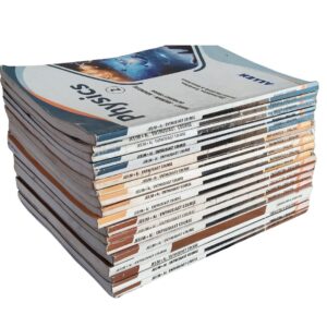 Allen JEE Class 12th Enthuse 2023-2024 Mains and Advanced Modules – Complete Set of 18 Books (Physics, Chemistry & Maths) – Used