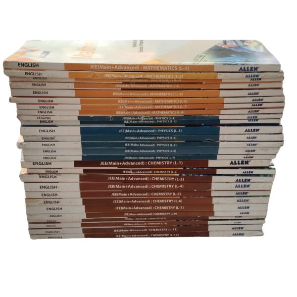 Allen JEE Leader 2024-2025 USED Modules – Complete Set of 27 Books Mains and Advanced (Physics, Chemistry & Maths) - Image 4
