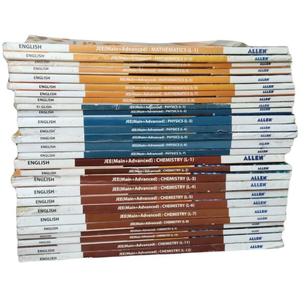 Allen JEE Leader 2024-2025 USED Modules – Complete Set of 27 Books Mains and Advanced (Physics, Chemistry & Maths) - Image 5