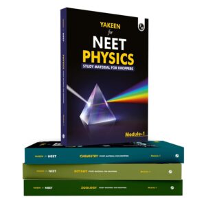 PW YAKEEN for NEET Exam - Droppers Complete Study Material Physics, Chemistry, Botany & Zoology