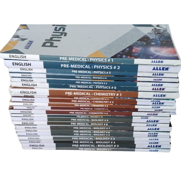 Allen NEET Leader 2024-2025 USED Modules – Complete Set of 22 Books (Physics, Chemistry & Biology) - Image 6