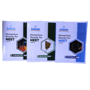 Aakash Byjus Momentum Booster for NEET – Class 11 & 12 (Physics, Chemistry & Biology) | English Medium | 2025 Edition | Comprehensive Practice Modules for NEET Preparation