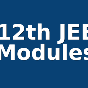 12th JEE Modules