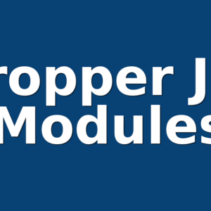 Dropper JEE Modules