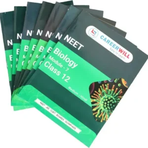 Careerwill NEET Study Module Set (English Medium) | Complete Syllabus | 23 Modules | 4200+ Pages | Mindmaps | Updated With Latest NTA Pattern | Designed By Kota Best NEET Faculties