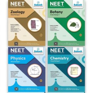 Aakash NEET 11th+12th Complete 17 Books Set | 2026 Edition (Used Set – Physics, Chemistry, Botany & Zoology)