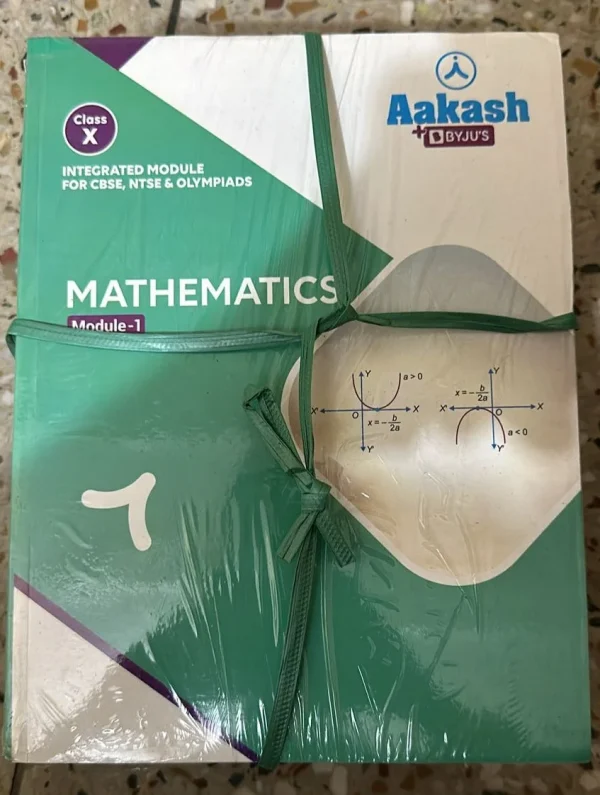 Aakash Foundation Class 10 Study Material 2025 | Board + Foundation