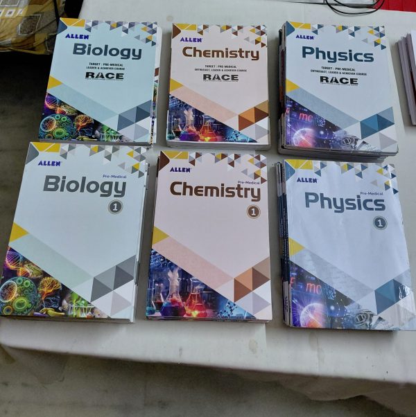 ALLEN NEET Study Material 2025–26 | 46 Books | 22 Modules + 24 Rank Booster Side Books