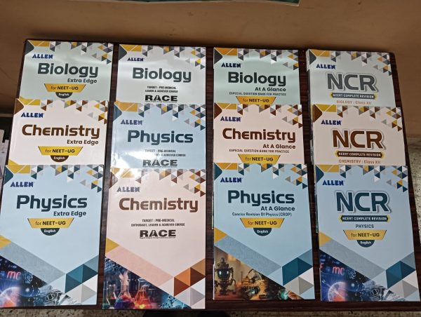 ALLEN NEET Study Material 2025–26 | 46 Books | 22 Modules + 24 Rank Booster Side Books