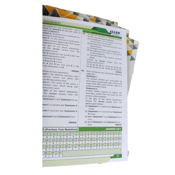 ALLEN NEET Enthuse Class 12 2025 | Complete 11 Books | PCB Modules