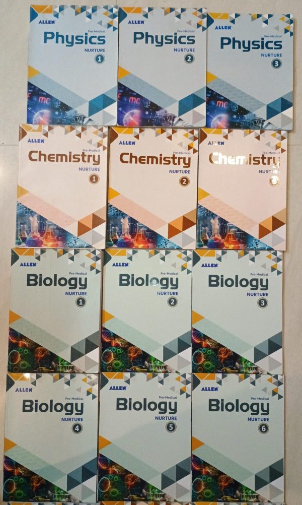 ALLEN NEET Nurture Class 11 2025–26 | Complete 12 Modules | Physics Chemistry Biology