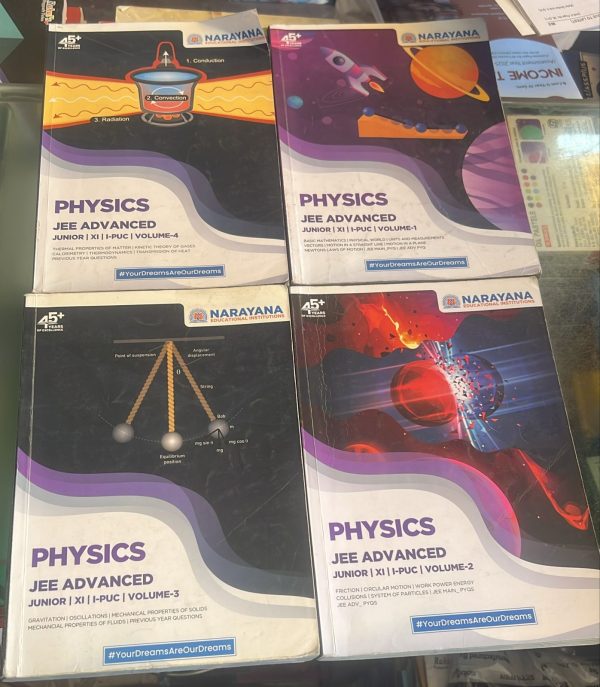 Narayana JEE Advanced Study Material | Junior + Senior | Class 11 + 12 PCM | 45+ Years Version